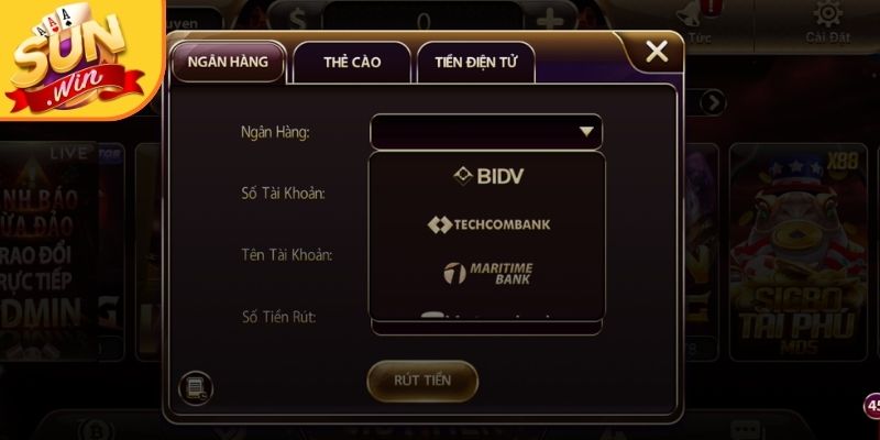Rút Tiền Sunwin - Quy Trình Xử Lý Giao Dịch An Toàn Nhất 1 Ba phương thức rút tiền sunwin giúp giao dịch linh hoạt hơn